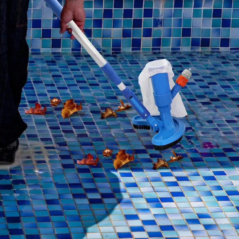 Aspirateur de Piscine Portatif Haute Puissance - Nettoyage Facile et Rapide des Débris