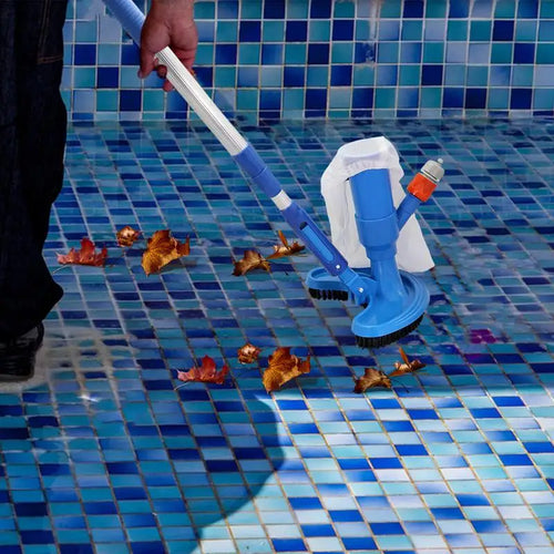 Aspirateur de Piscine Portatif Haute Puissance - Nettoyage Facile et Rapide des Débris