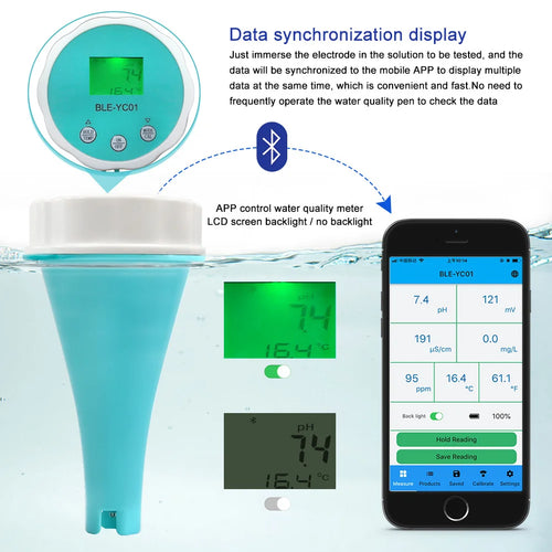 Analyseur Eau Spa Connecté - pH, Chlore - vue 2