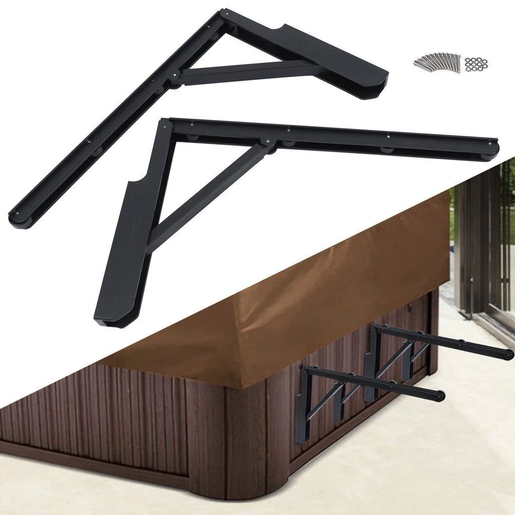 Lève-Couvercle Spa - Lot de 2 Supports Roulants - vue 4